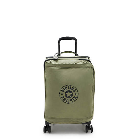 Kipling Spontaneous Small Rolling Suitcases Strong Moss | CA 1751GS